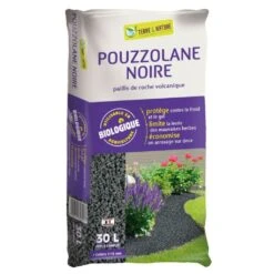 Pouzzolane Noire En Sac De 30L