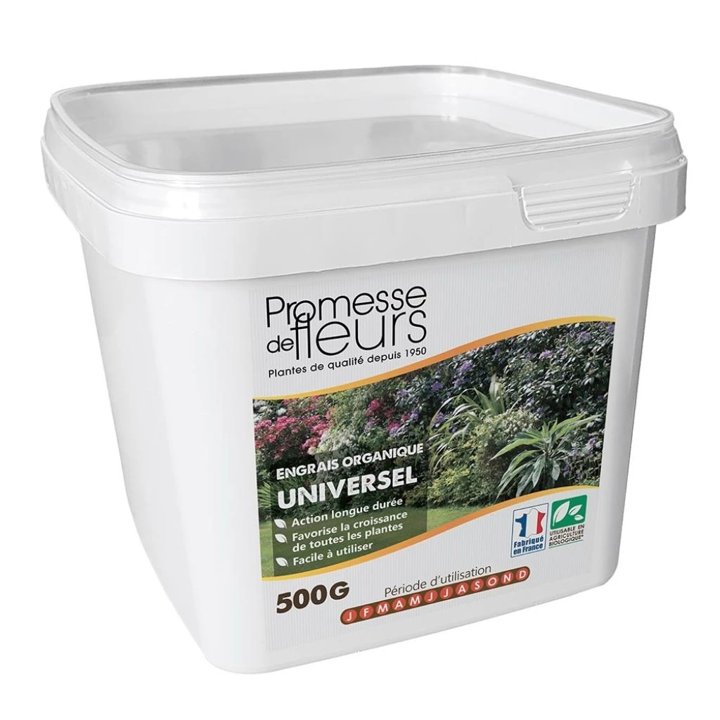Engrais Universel UAB Promesse De Fleurs Boite De 500g 1 Engrais Universel UAB Promesse De Fleurs Boite De 500g