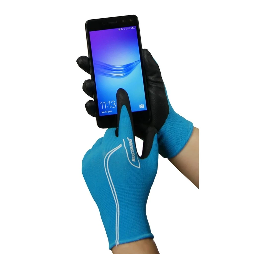 Gants Tactiles Pour Enfants Rostaing MaxTeen Bleus - Taille 10-12 Ans 1 Gants Tactiles Pour Enfants Rostaing MaxTeen Bleus - Taille 10-12 Ans