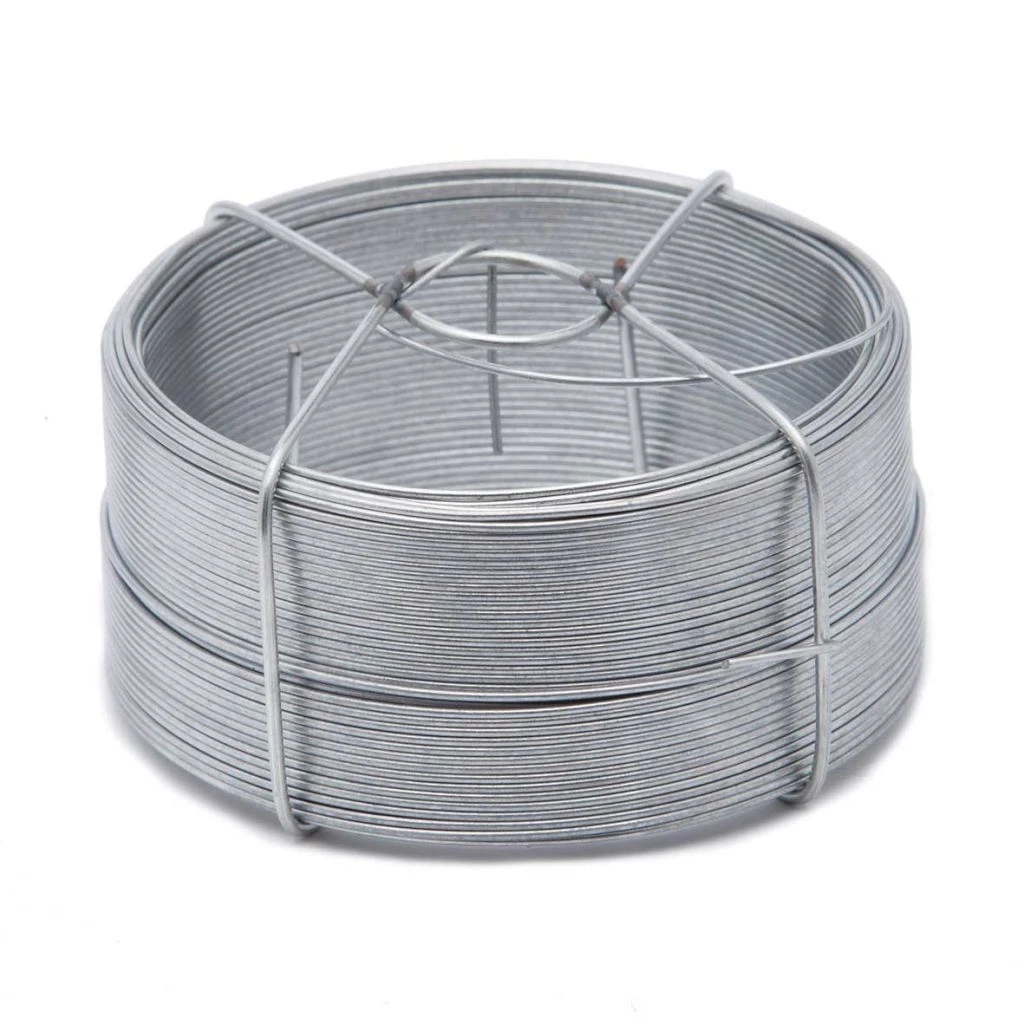 Fil D'acier Galvanisé En Bobinot Ø1.1mm De ± 50m La Cordeline 1 Fil D'acier Galvanisé En Bobinot Ø1.1mm De ± 50m La Cordeline