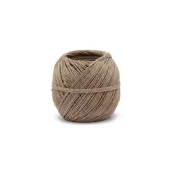 Ficelle En Lin Ecru Contact Alimentaire La Cordeline - Pelote 100g Ø1mm ±110m