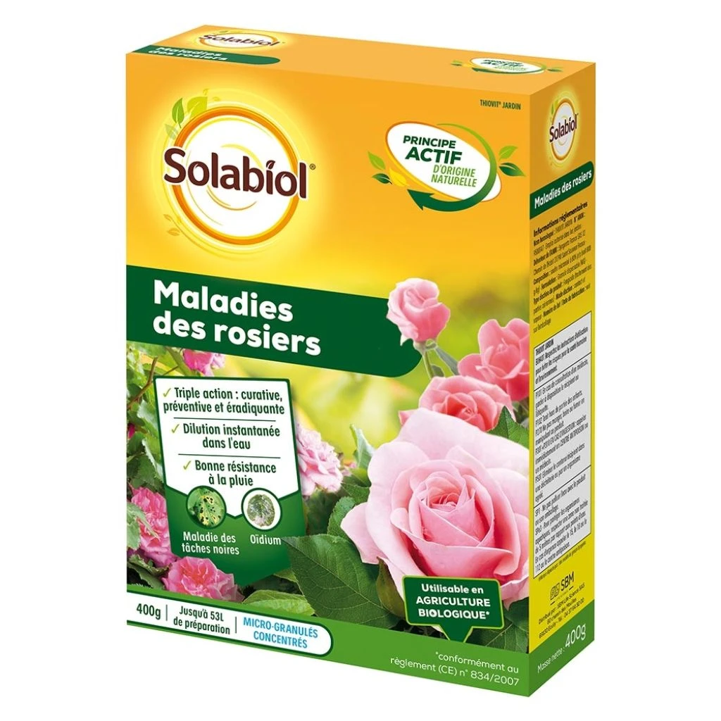 Maladies Des Rosiers Solabiol En Boîte De 400 G 1 Maladies Des Rosiers Solabiol En Boîte De 400 G