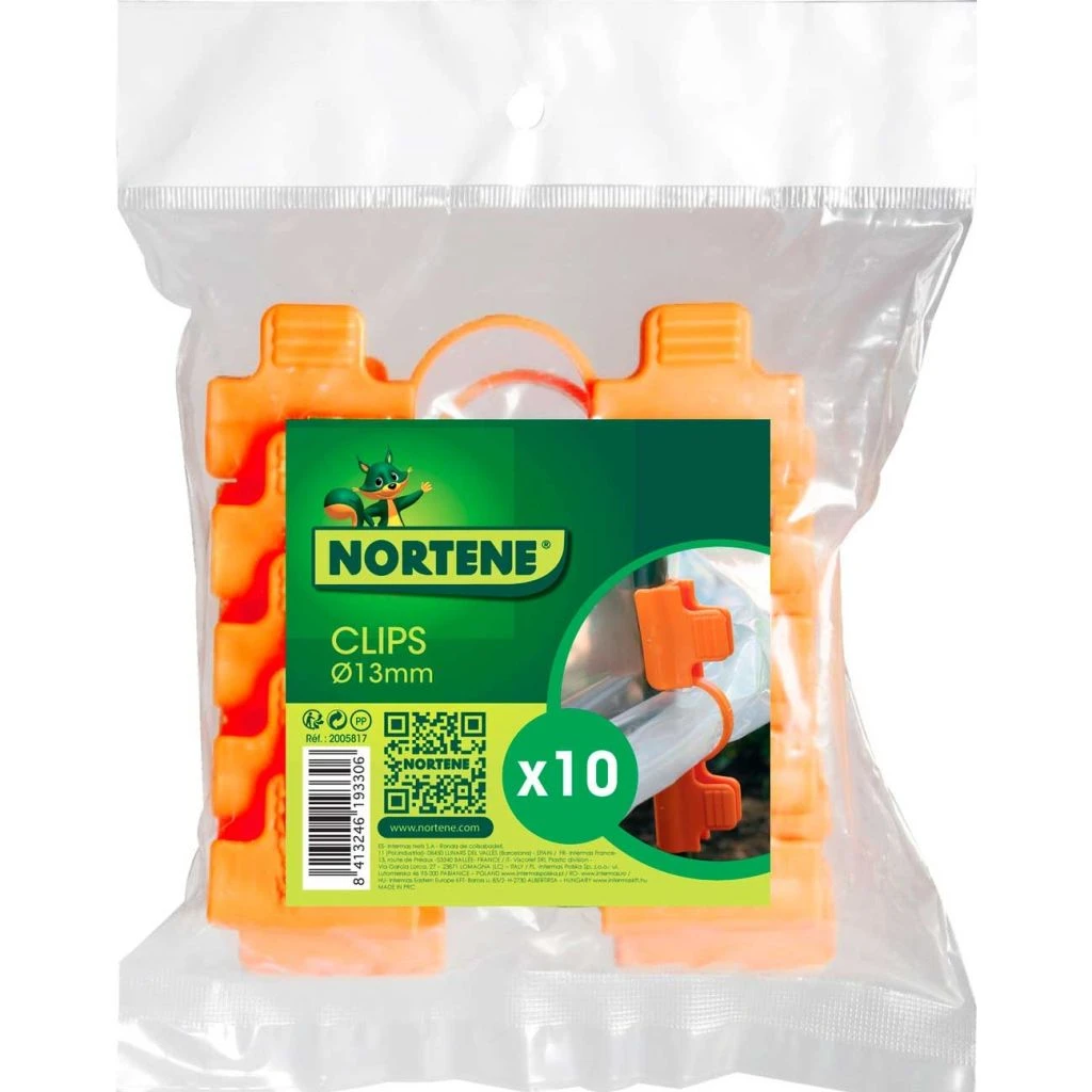 Clip Pour Les Tuteurs Tomates Arches De Diamètre 13 Mm - Sachet De 10 1 Clip Pour Les Tuteurs Tomates Arches De Diamètre 13 Mm - Sachet De 10
