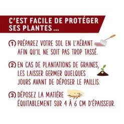 Paillage Fertilisé Ornemental Or Brun Sac De 50 L -Promesse De Fleurs Paillage fertilise ornemental Or Brun sac de 50 L IF 17067 3