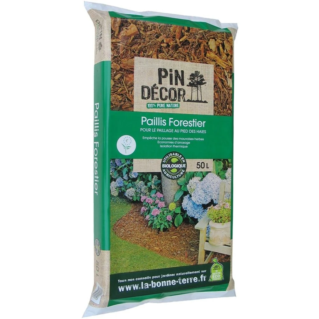 Paillis Forestier En Sac De 50L 1 Paillis Forestier En Sac De 50L