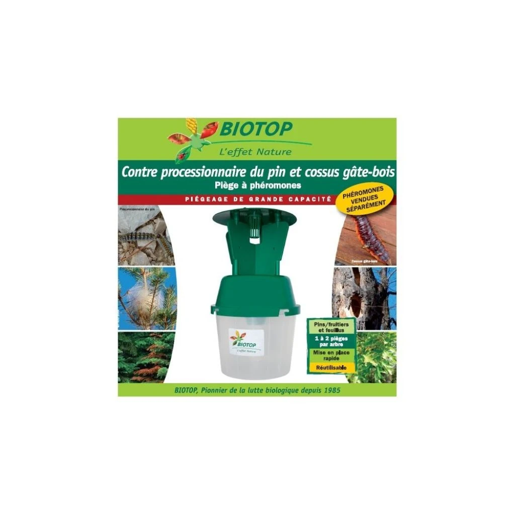 Piège Entonnoir Avec Ailettes Biotop Seul (spécial Processionnaire Du Pin-Cossus Cossus) 1 Piège Entonnoir Avec Ailettes Biotop Seul (spécial Processionnaire Du Pin-Cossus Cossus)