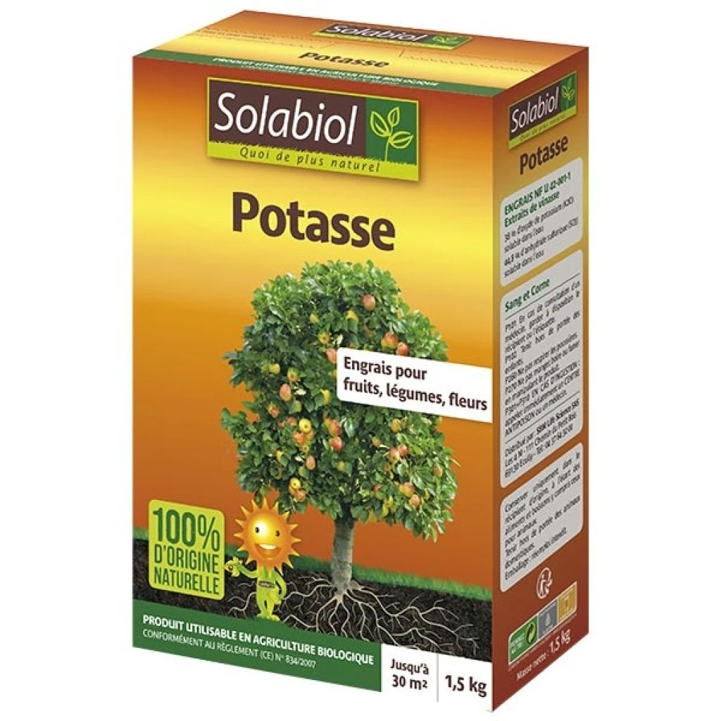 Potasse Solabiol En Sac De 1,5 Kg 1 Potasse Solabiol En Sac De 1,5 Kg