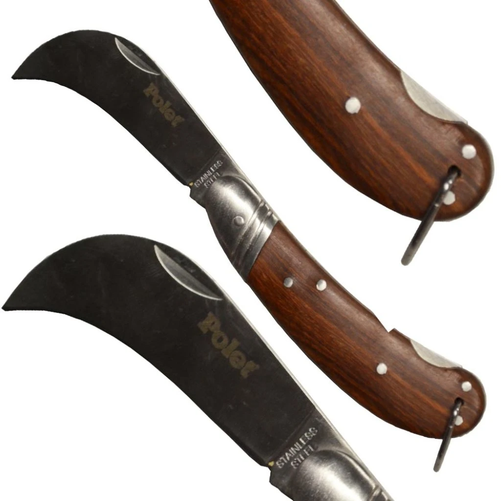 Serpette Inoxydable Au Manche En Frêne Polet 1 Serpette Inoxydable Au Manche En Frêne Polet