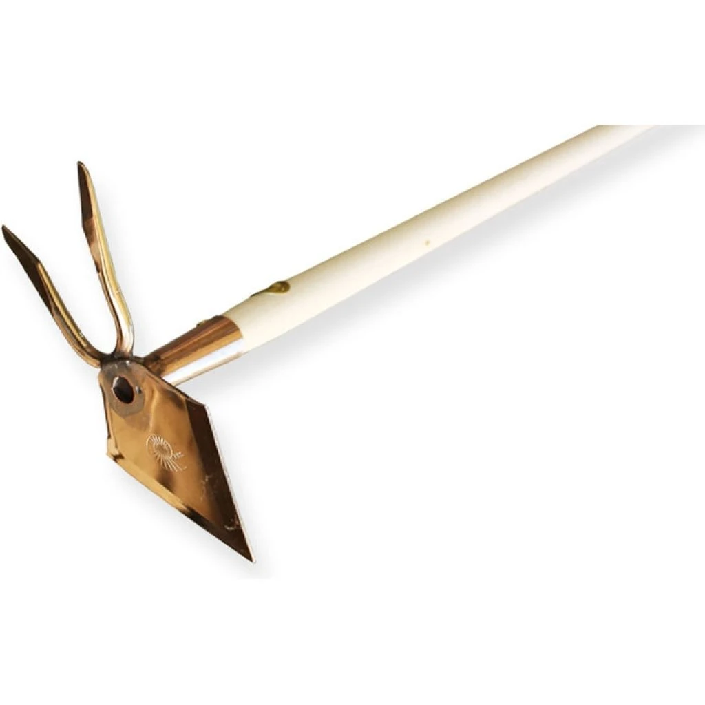 Serfouette Manche Long Panne Et Fourche En Cuivre Modèle Phoénix - Gamme PKS Bronze 1 Serfouette Manche Long Panne Et Fourche En Cuivre Modèle Phoénix - Gamme PKS Bronze