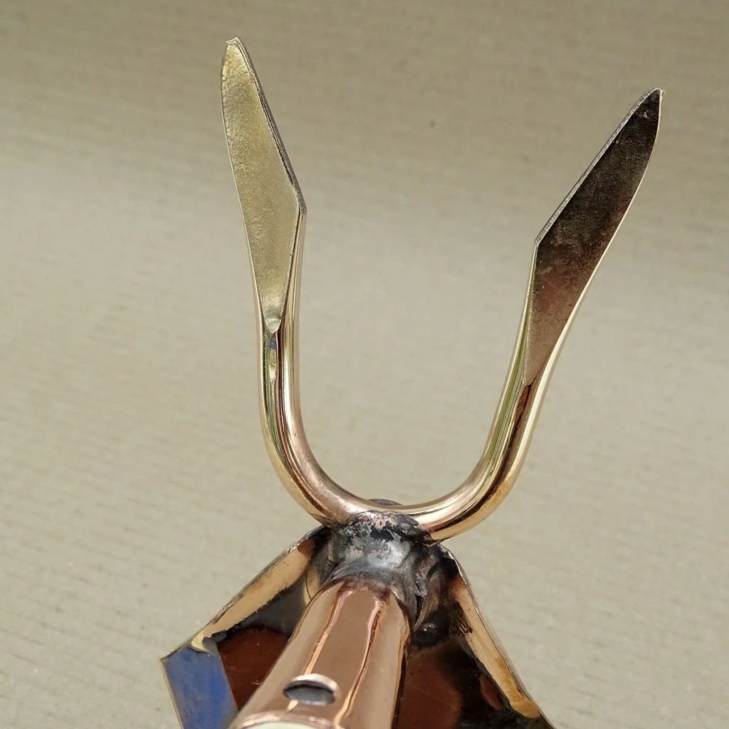 Serfouette Manche Long Panne Et Fourche En Cuivre Modèle Phoénix - Gamme PKS Bronze 5 Serfouette Manche Long Panne Et Fourche En Cuivre Modèle Phoénix - Gamme PKS Bronze – Image 5