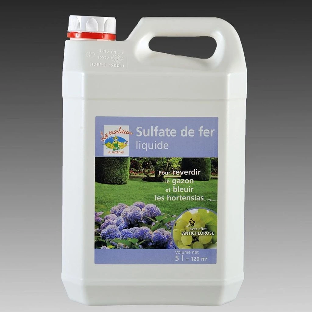 Sulfate De Fer Liquide 4% Fe UAB En Bidon De 5 L 1 Sulfate De Fer Liquide 4% Fe UAB En Bidon De 5 L