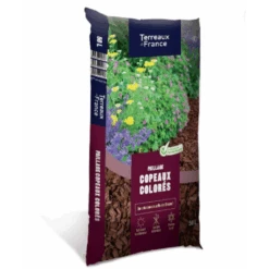 Copeaux Colorés De Bois Rouge En Sac De 50L