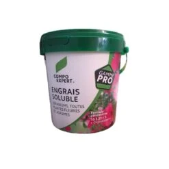 Engrais Soluble Géraniums 10 - 5 - 27 +5 Algospeed Pro En Seau De 1 Kg