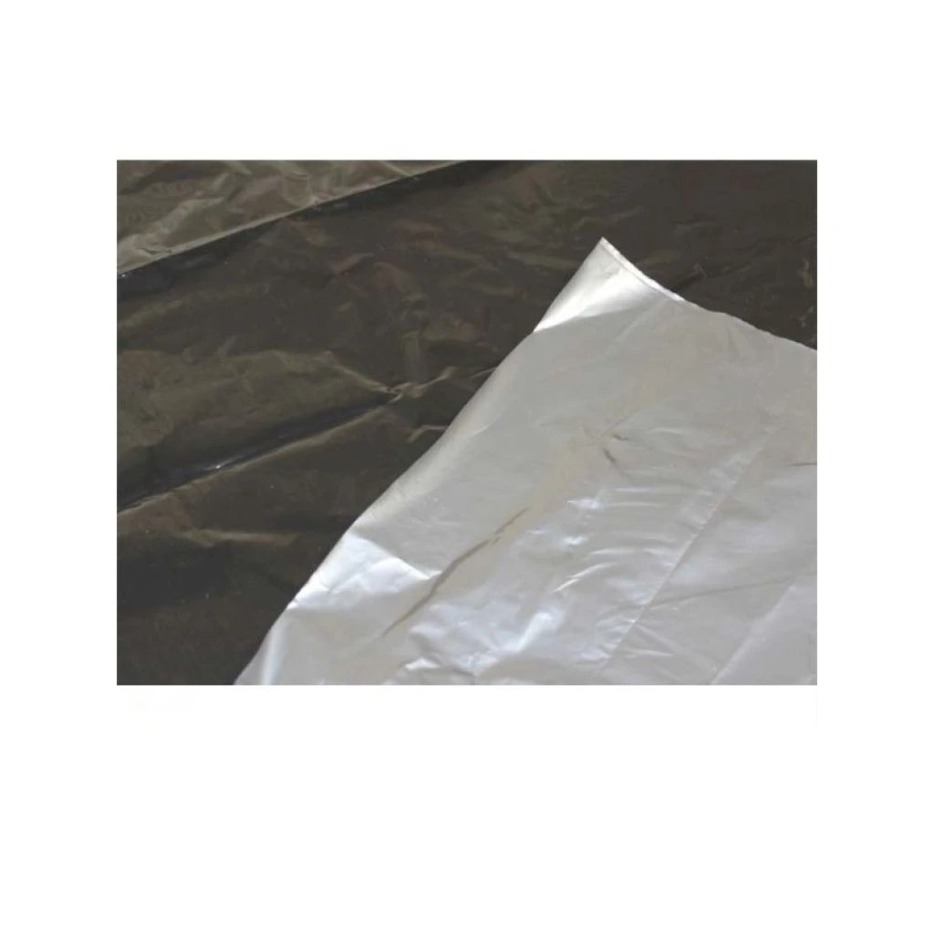 Film De Paillage Noir Et Argent Prédécoupé 30 Microns 1.40 X 10 M 2 Film De Paillage Noir Et Argent Prédécoupé 30 Microns 1.40 X 10 M – Image 2