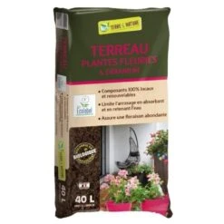 Terreau Sans Tourbe Géranium Ecolabel UAB